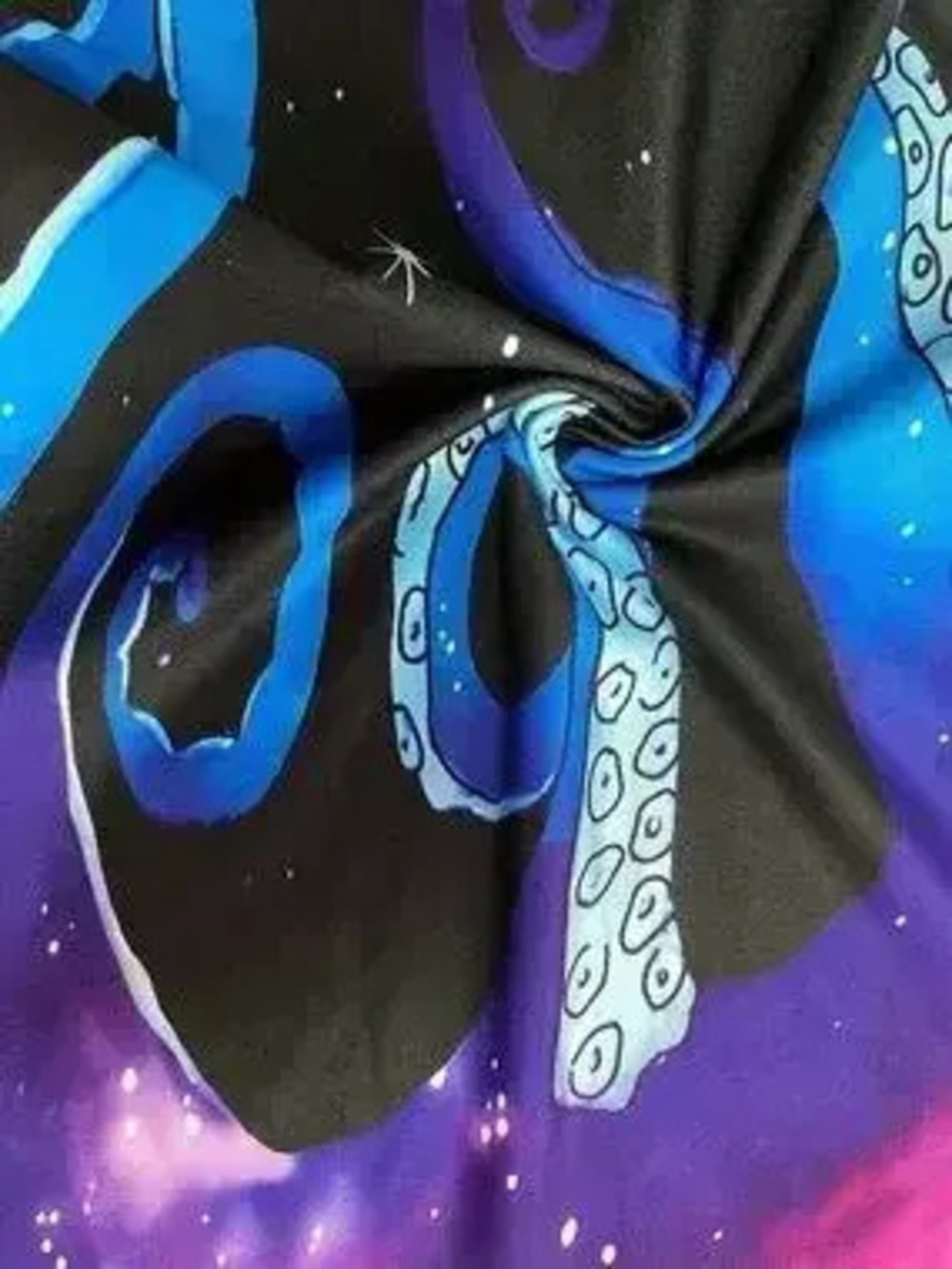 Galaxy Print Flare Pants - Picture 3 of 7